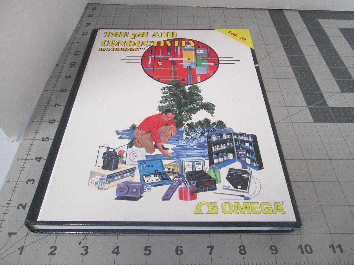 Used Omega, The pH and Conductivity Handbook, Volume 29, Used