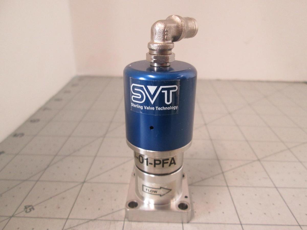 Sterling Valve, Series 110, Pneumatic Low Pressure Valve, Surface Mount, New