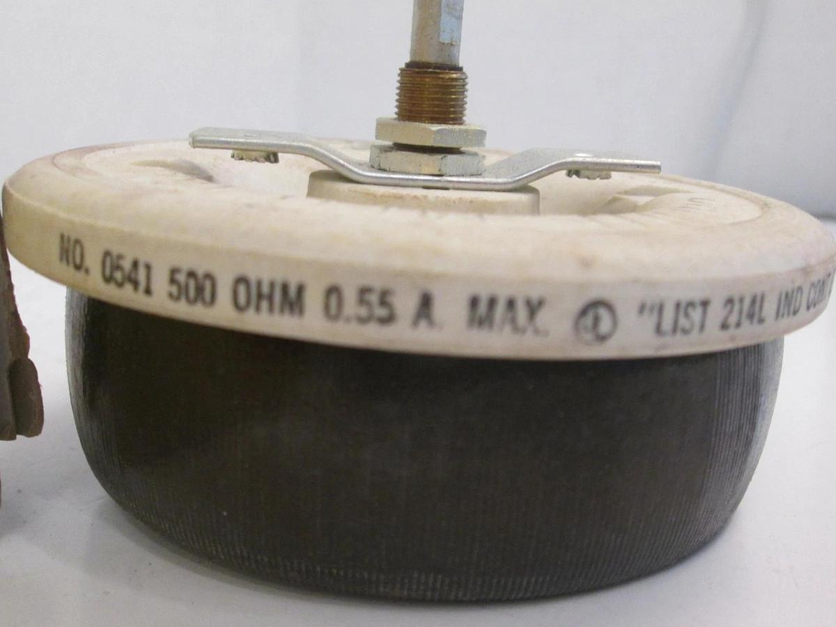 Ohmite Rheostat No. 0541, 500 OHM, .55A Max, NIB