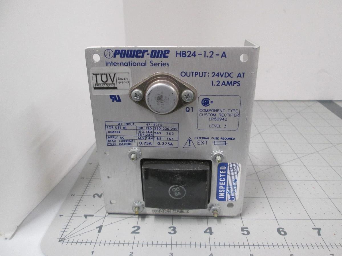 Used Power-One, HB24-1.2-A, Power Supply, Used