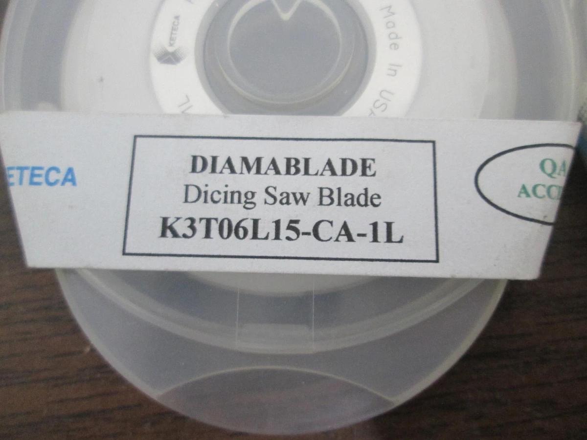 Keteca, K3T06L15-CA-1L, Diamablade Dicing Saw Blade, New, Lot of 3