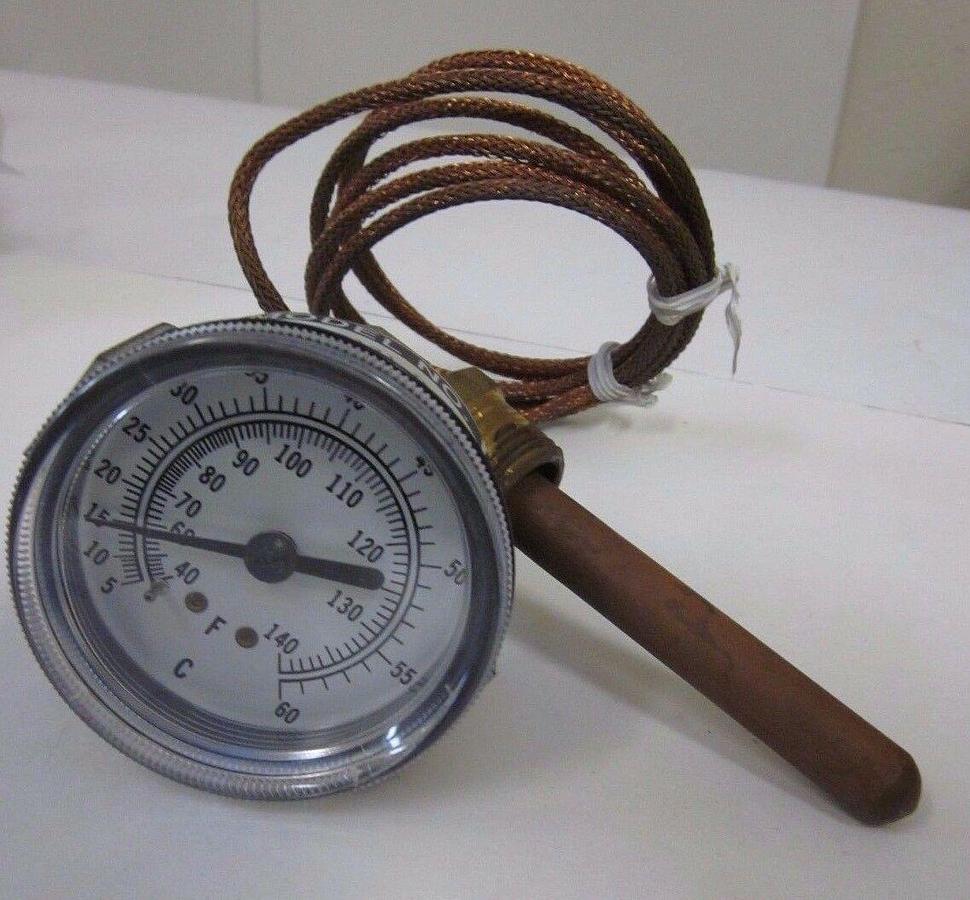 Temperature Gauge and Probe 5-60°C/ 40-140°F , Carlton Industries 51-X-OX-171 DS