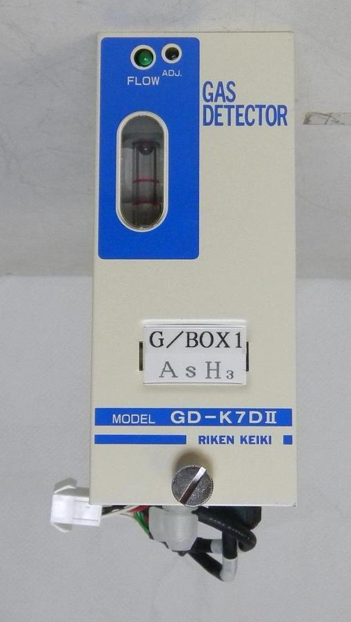 Used Riken Keiki GD-K7D2 Gas Detector for Gas Box AsH3, Used