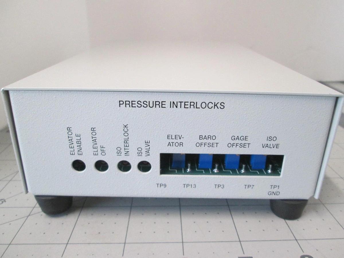 SVG, 600501-03, VTR Pressure Interlock Heated Manometer w/ 2 Cables, New