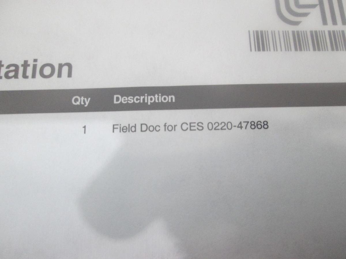 Used AMAT, Field Doc For 0220-47868-FD, New