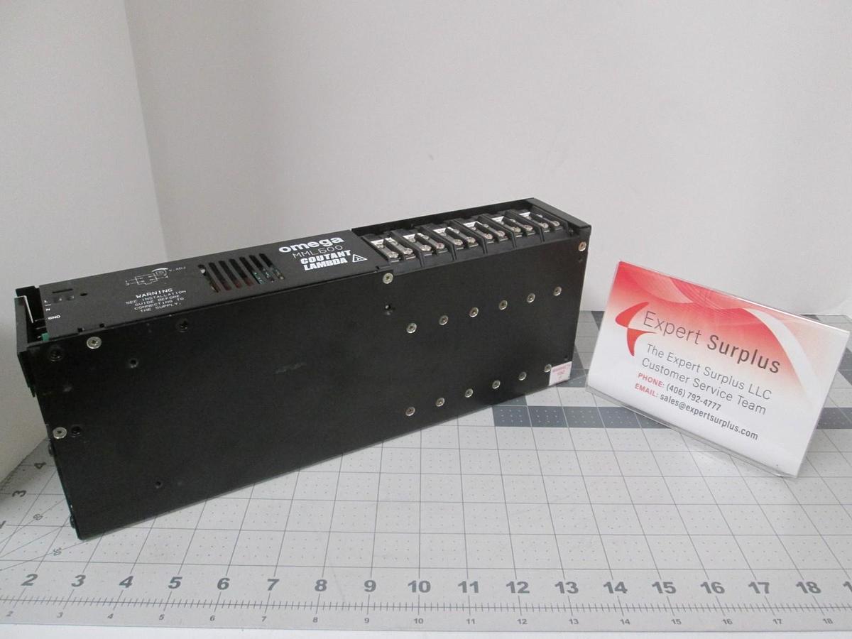 Used Lambda, Omega MML600 Power Supply, Used