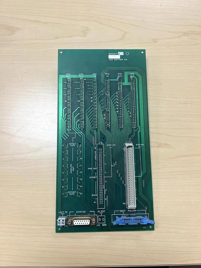 Used SVG VTR, 600057-01 TOP MOTHERBOARD ASSY FOR VTR7000 VERTICAL FURNACE, Used