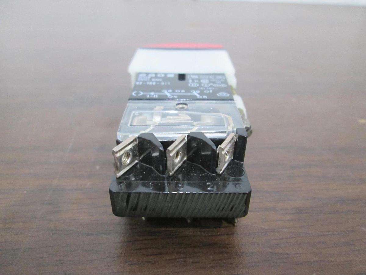 Used EAO, 02-199-011, VTR Furnace Switch w/ Mounting Hardware, No keys Used