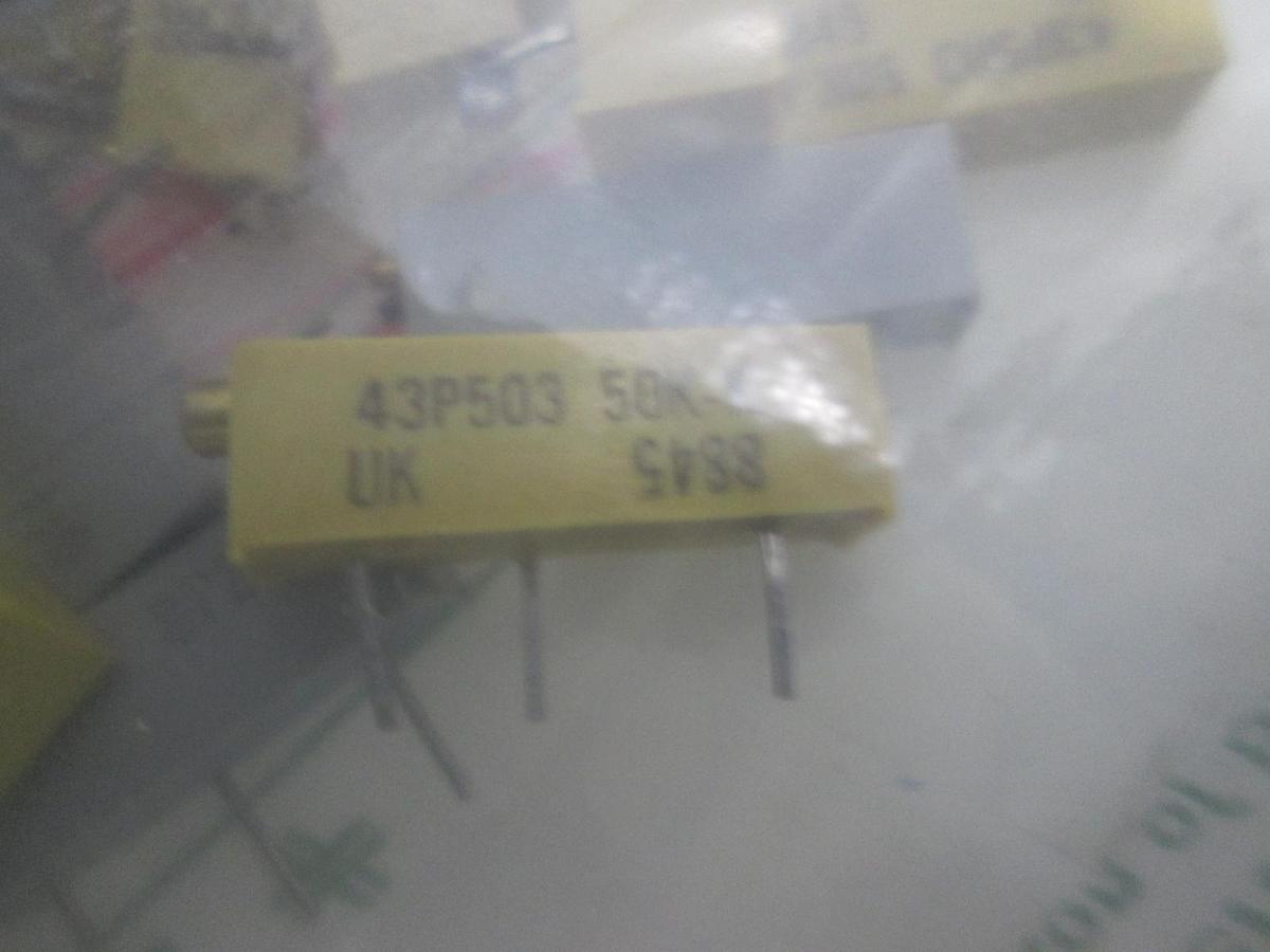 Bourns, 43P503, 50K 8845, OHM Trimming Resistor, New, Lot of 23