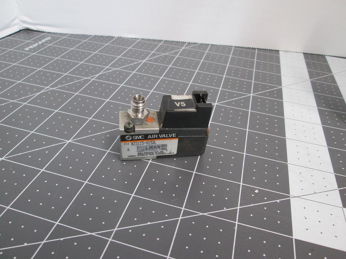 Used SMC, NZ3115-0152l, 3-Port Pneumatic Solenoid Air Valve 24VDC Industrial