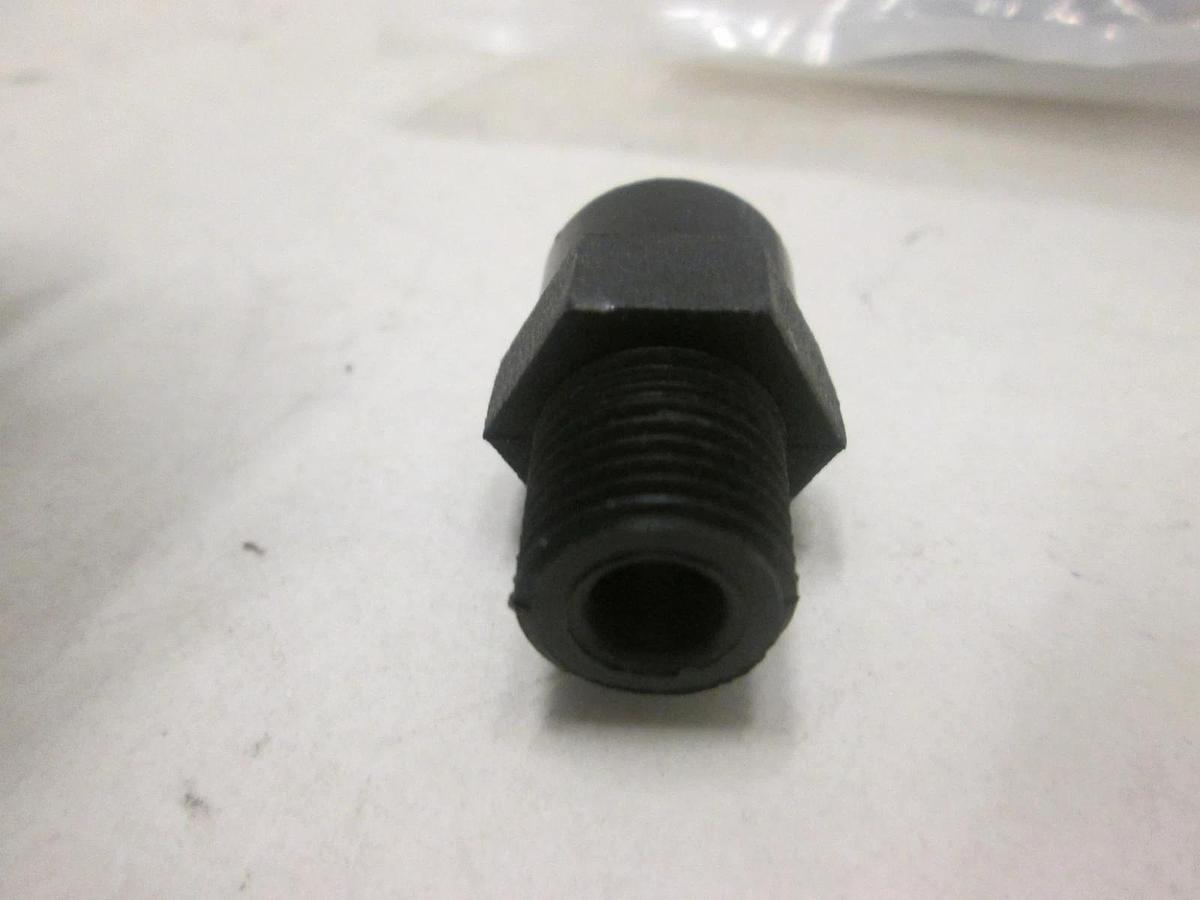 INDUSTRIAL SPECIALTIES, PNC-14-4, ADAPTER,NYL,1/4NPTF,1/4NPTM, New, Lot of 4