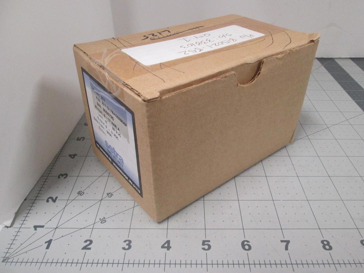 Setra, High Purity Pressure Transducer, Model 227, 0-17 Bar, 10-30 VDC, New