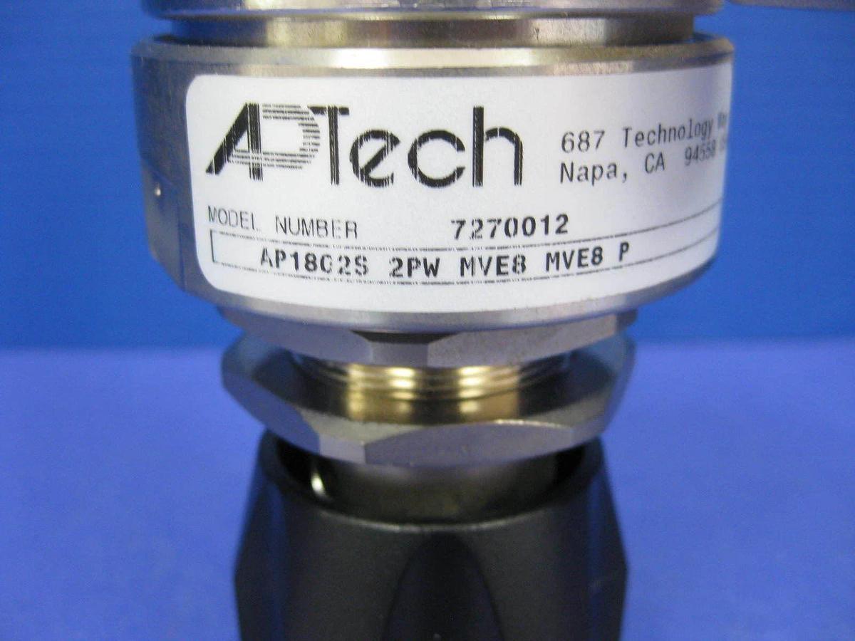 Used Aptech AP1802S 2PW MVE8 MVE8 P Regulator, 2 Ports - /2" MVCR Used