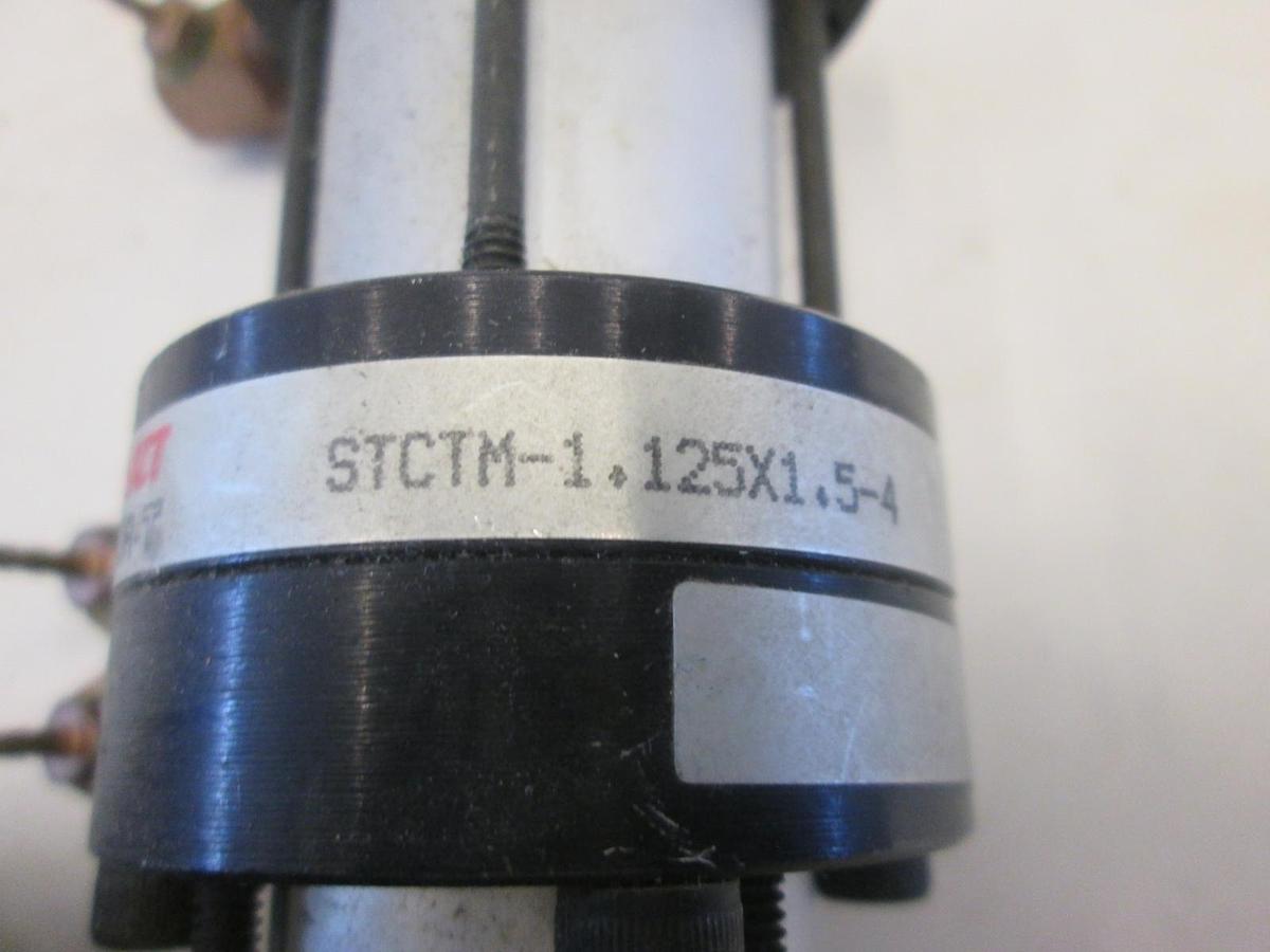 Used Lin-Act, Shor-T Pneumatic Cylinder, ST89-1918 w/ STCTM-1.125X1.5-4, Used