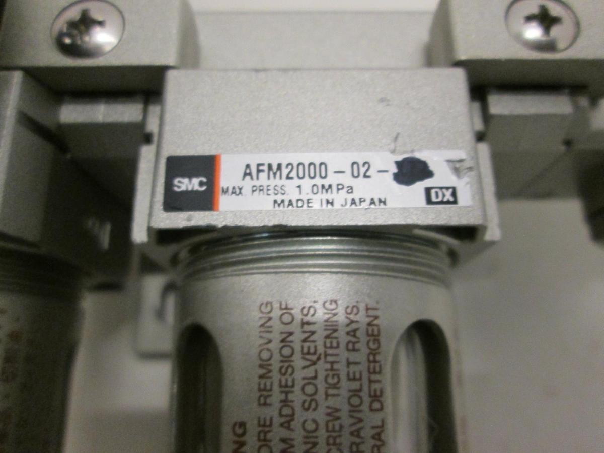 Used SMC, AW2000-02, AFM2000-02, Filter Regulator Assy, Used