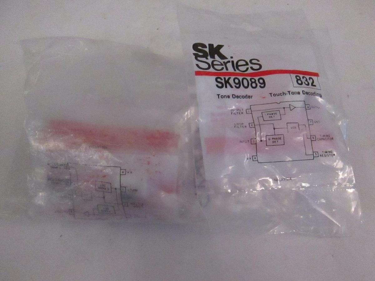 Used SK Series, SK9089 Tone Decoder, Lot of 10, NIP