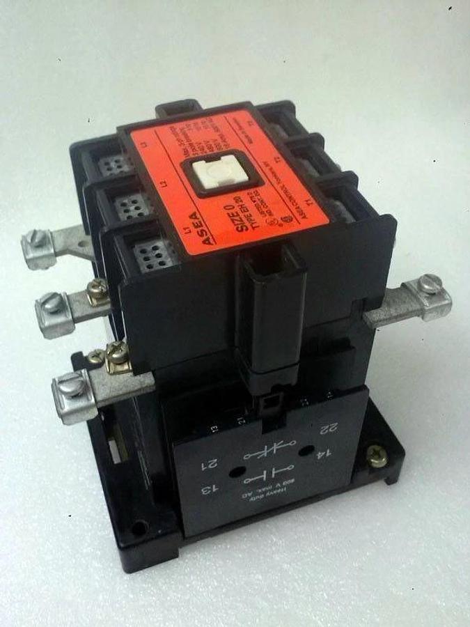 ABB ASEA Type EH20 Contactor Size0 3Pole 18Amp 600VAC, New