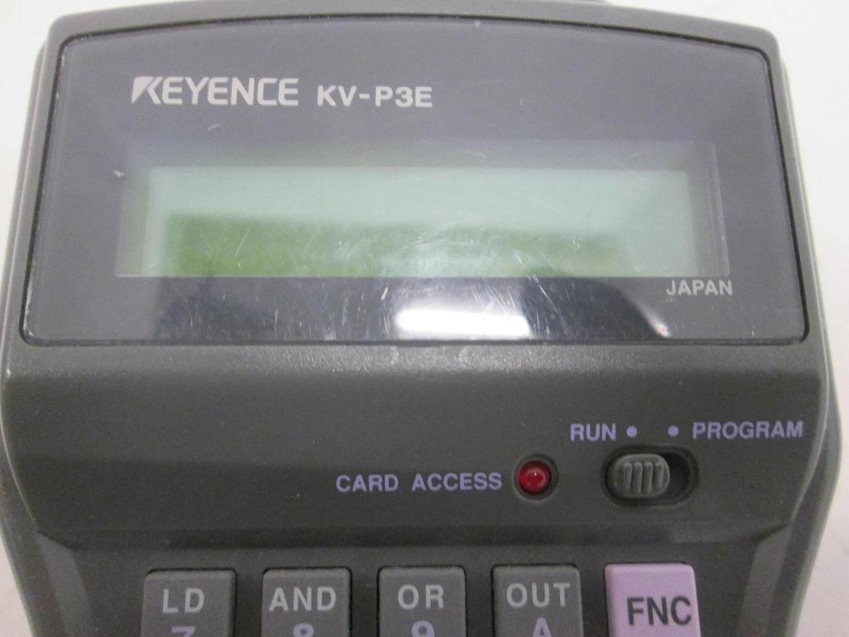 Used Keyence, KV-P3E, Handheld Programmer, Used
