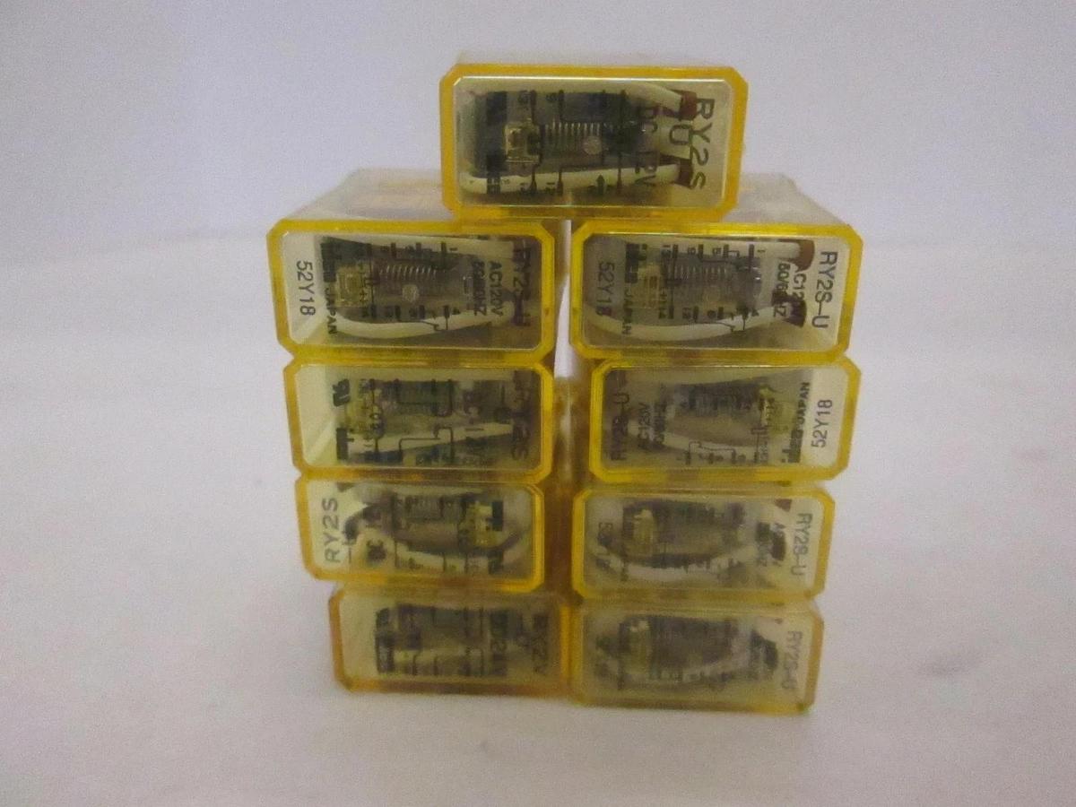 Used Idec, Power Relay, RY2S-U, Used, Lot of 9