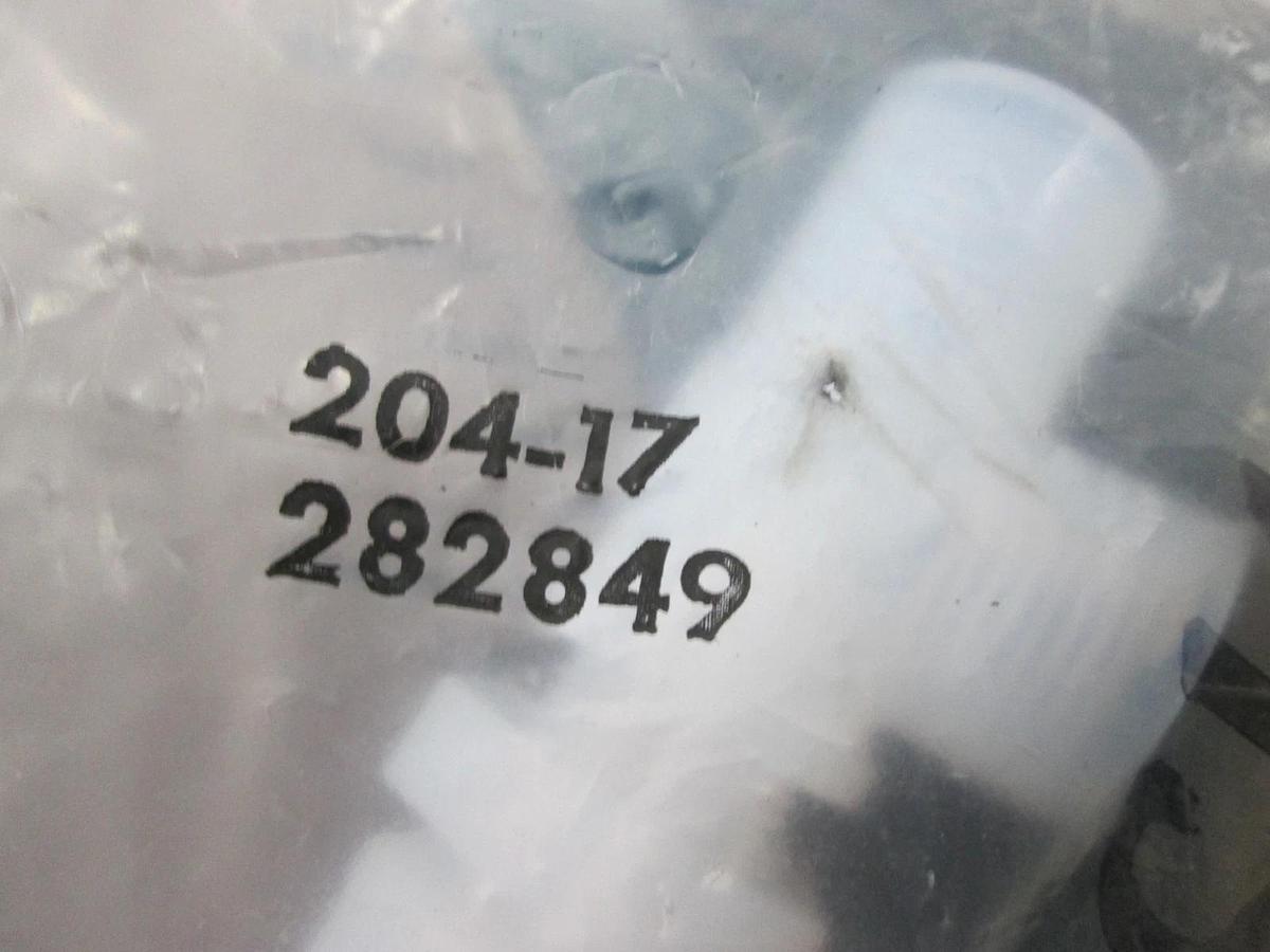 Fluoroware, 204-17, 282849, VALVE, NEEDLE, PFA 1/4 FNPTX 1/4 FNPT, New