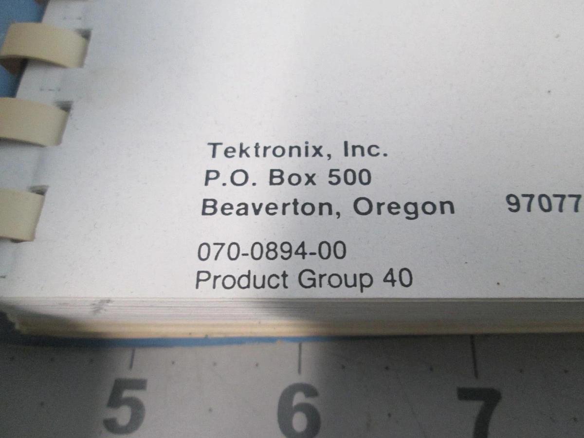 Used Tektronix, 422/R422, Oscilloscope with AC Power Supply, Instruction Manual, Used