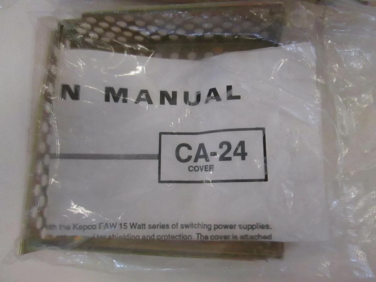 Used Kepco, Power Supply Cover, 6x CA-26 and 1x CA-24, New