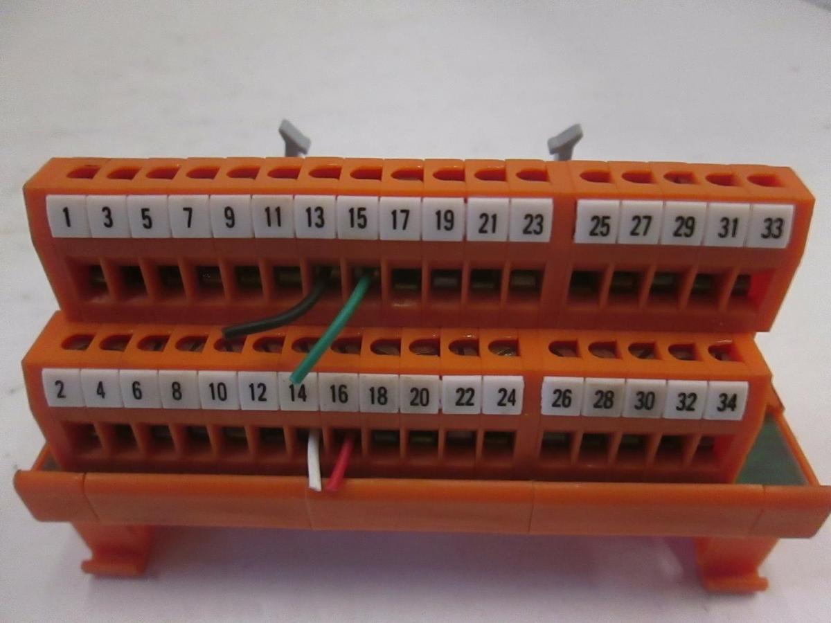 Used Phoenix Contact, 34 Position Connector, Used