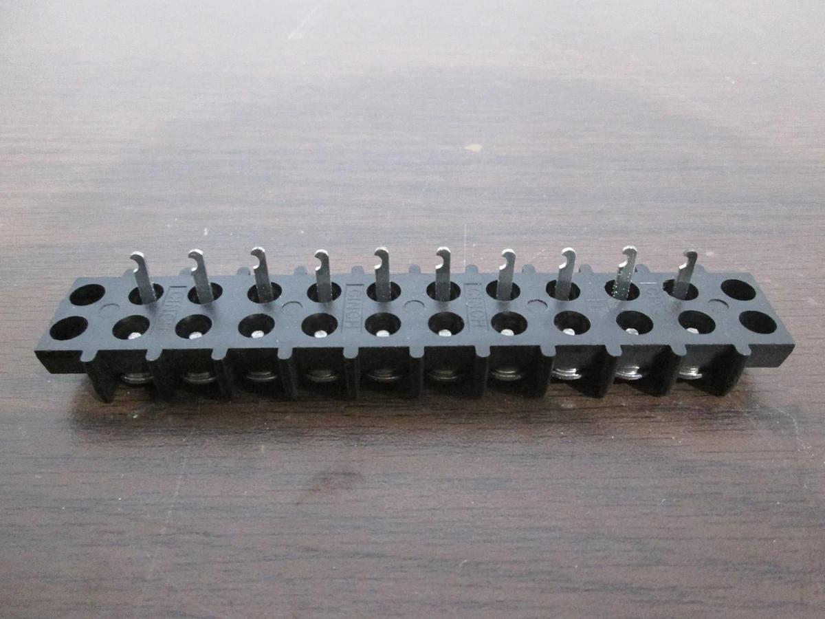 Used Cinch, 10 Position, Terminal Block, Used