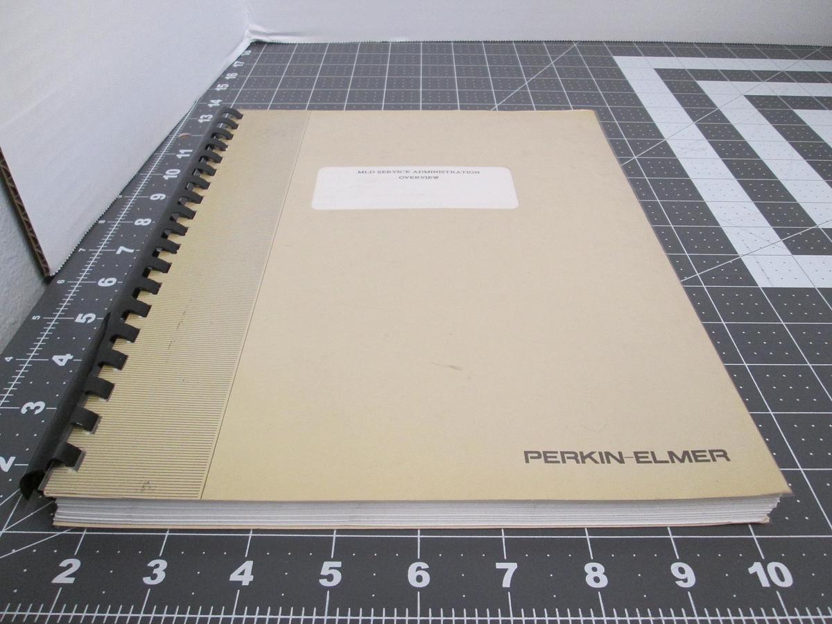 Used Perkin-Elmar, MLD Service Administration Overview Manual Guide