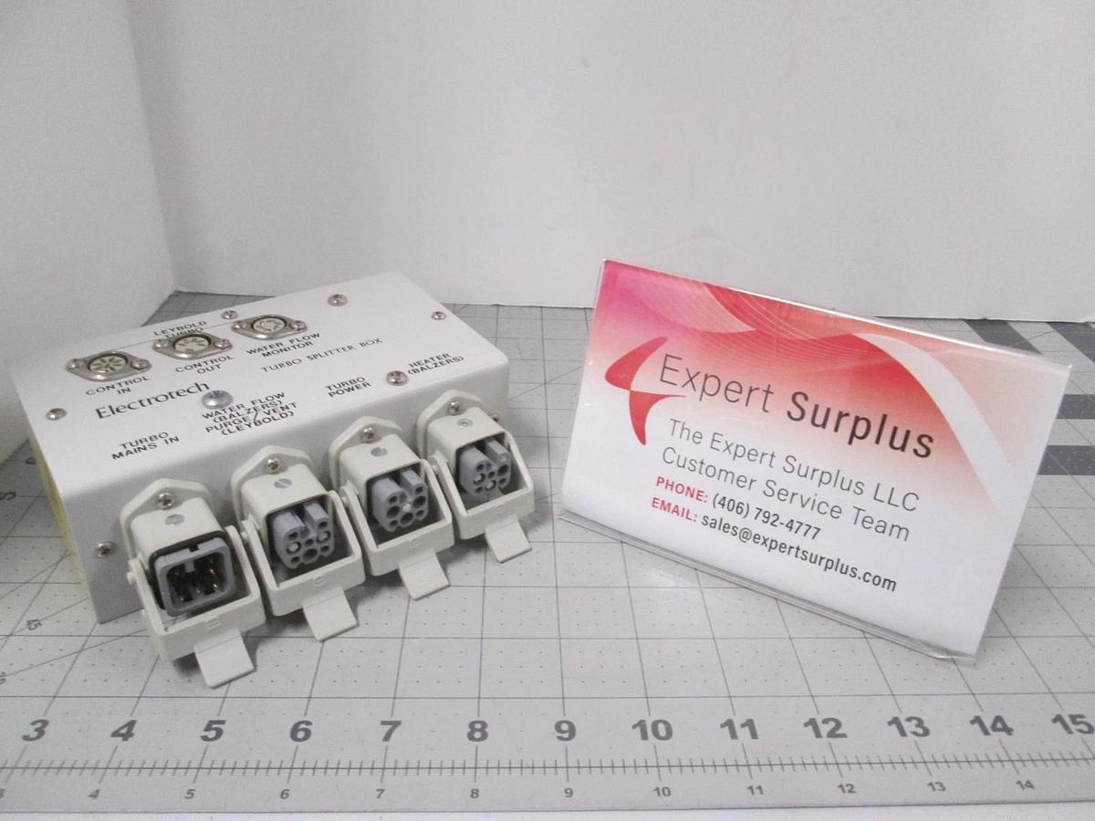 Electrotech, A48078, Turbo Splitter w/ Harting Connector, New