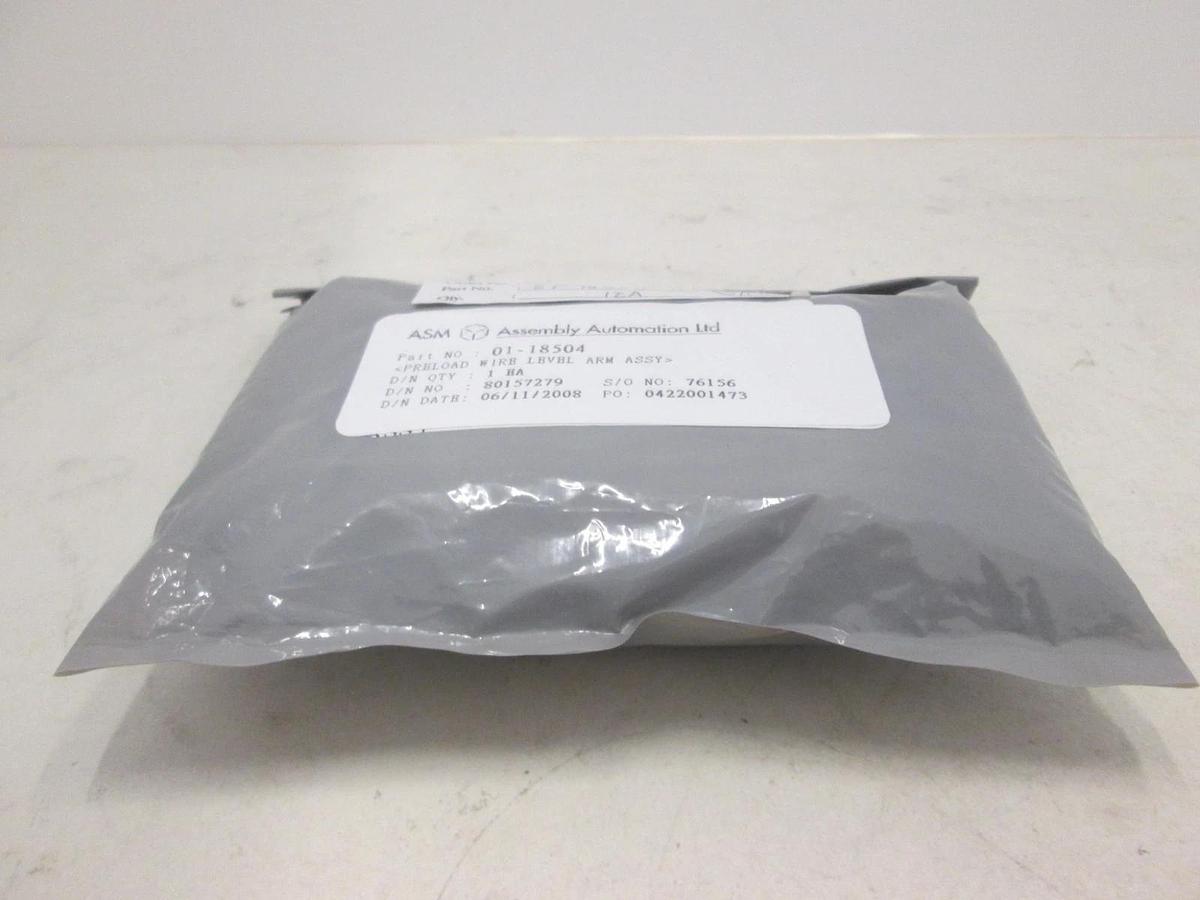 ASM, Preload Wire Level Arm Assy, 01-18504, New