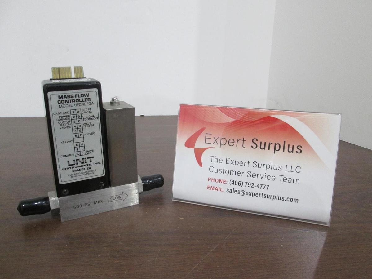 Used Unit, UFC-1210A, 20 SLM, H2, Mass Flow Controller, 1/4" Port Used