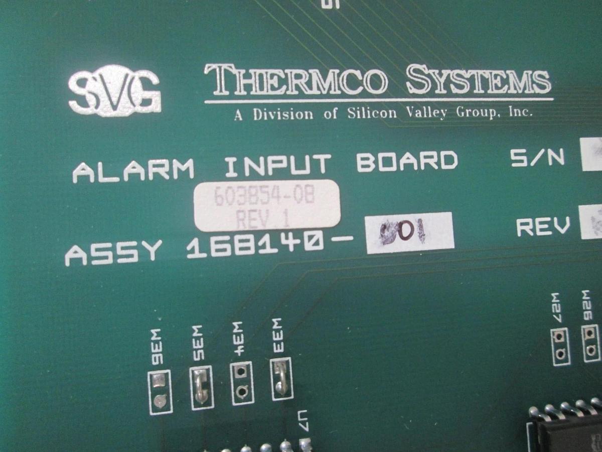 SVG, SPT Micro, 603854-08, Alarm Input Nitride Process, PCB Assy, New