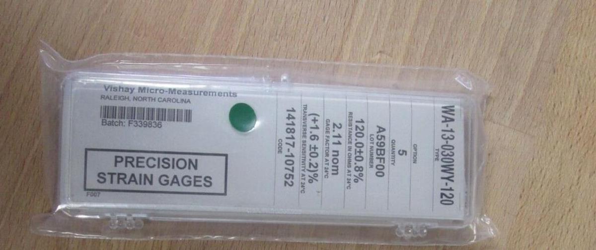 Used Micro Measurements WA-13-030WY-120 Strain Gage EA06125BZ350 5 New