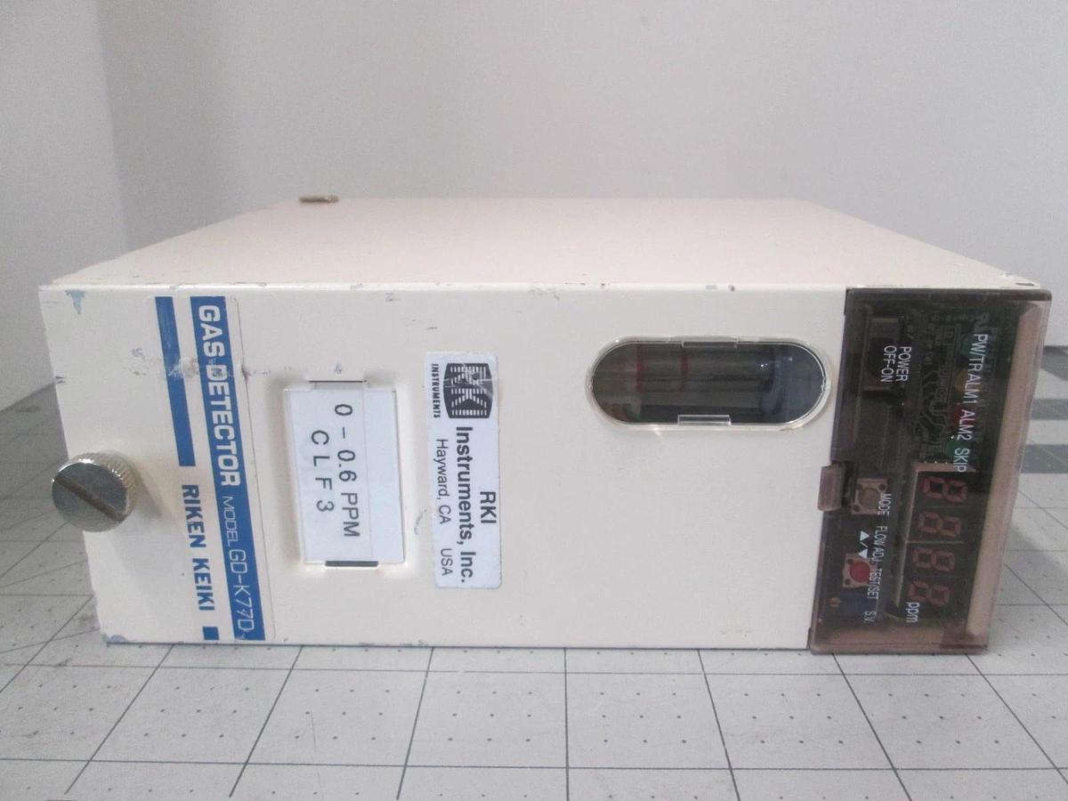 Used Riken Keiki, GD-K77D, CLF3 Gas Detector, 0-0.6PPM, Used
