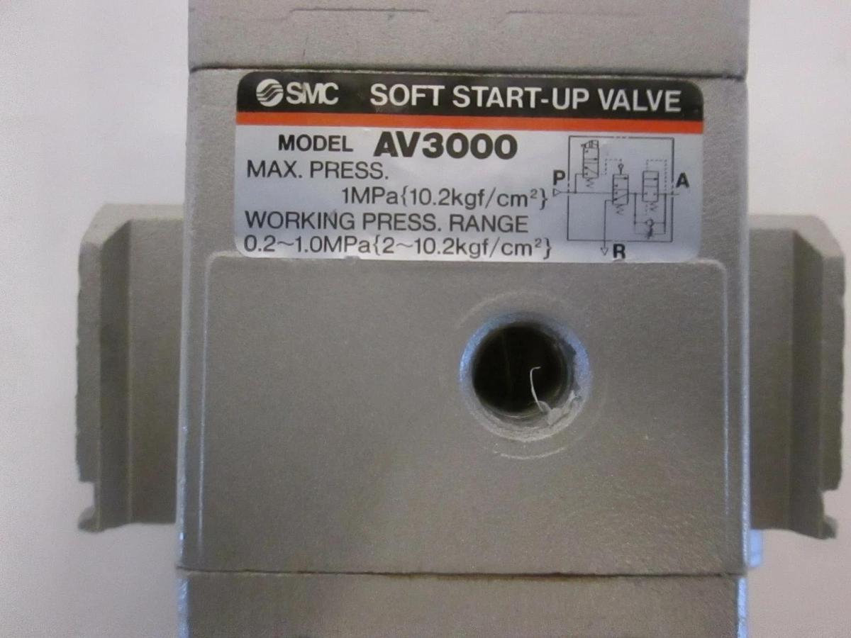 Used SMC, Soft Start-Up Valve, AV3000, Used