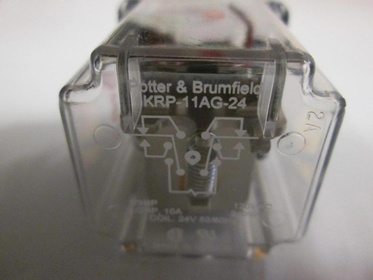 Used Potter & Brumfield, KRP-11AG-24, Relay, Used