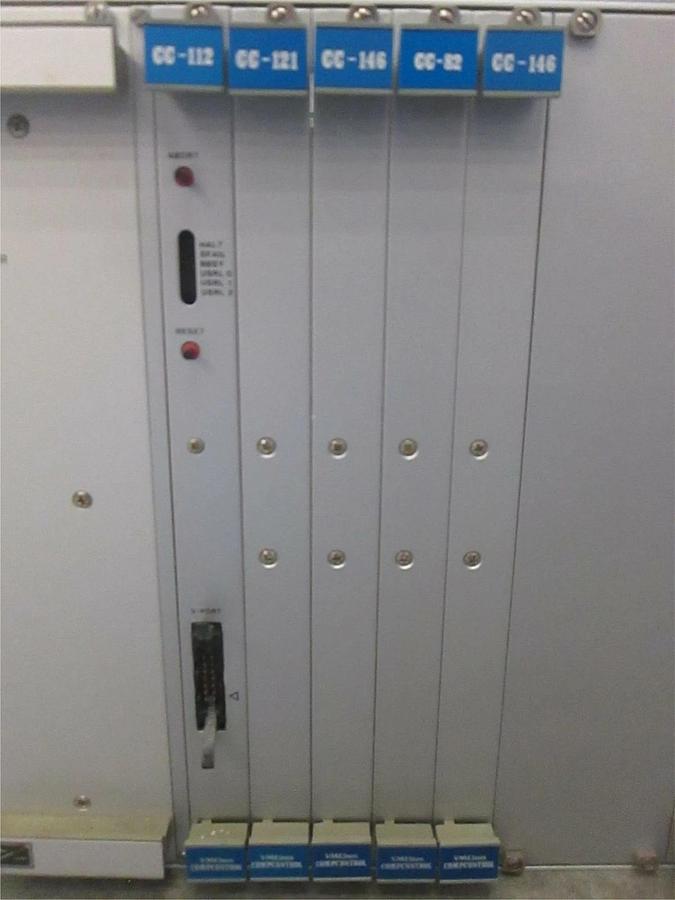 Used Compcontrol VMU Card Cage for a ASM SATC Furnace Controller, 910144B, Used