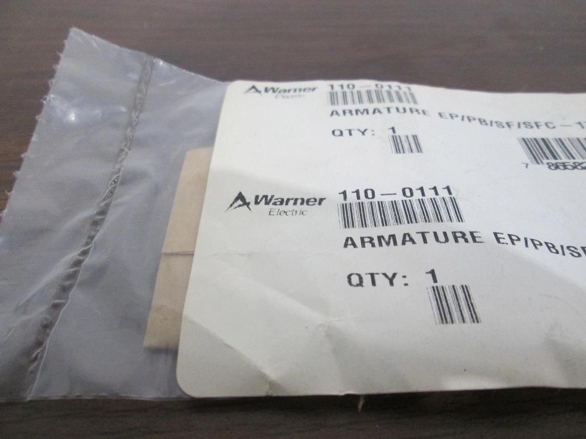 Used Warner, 110-0111, Armature EP/PB/SF/SFC-170, Used