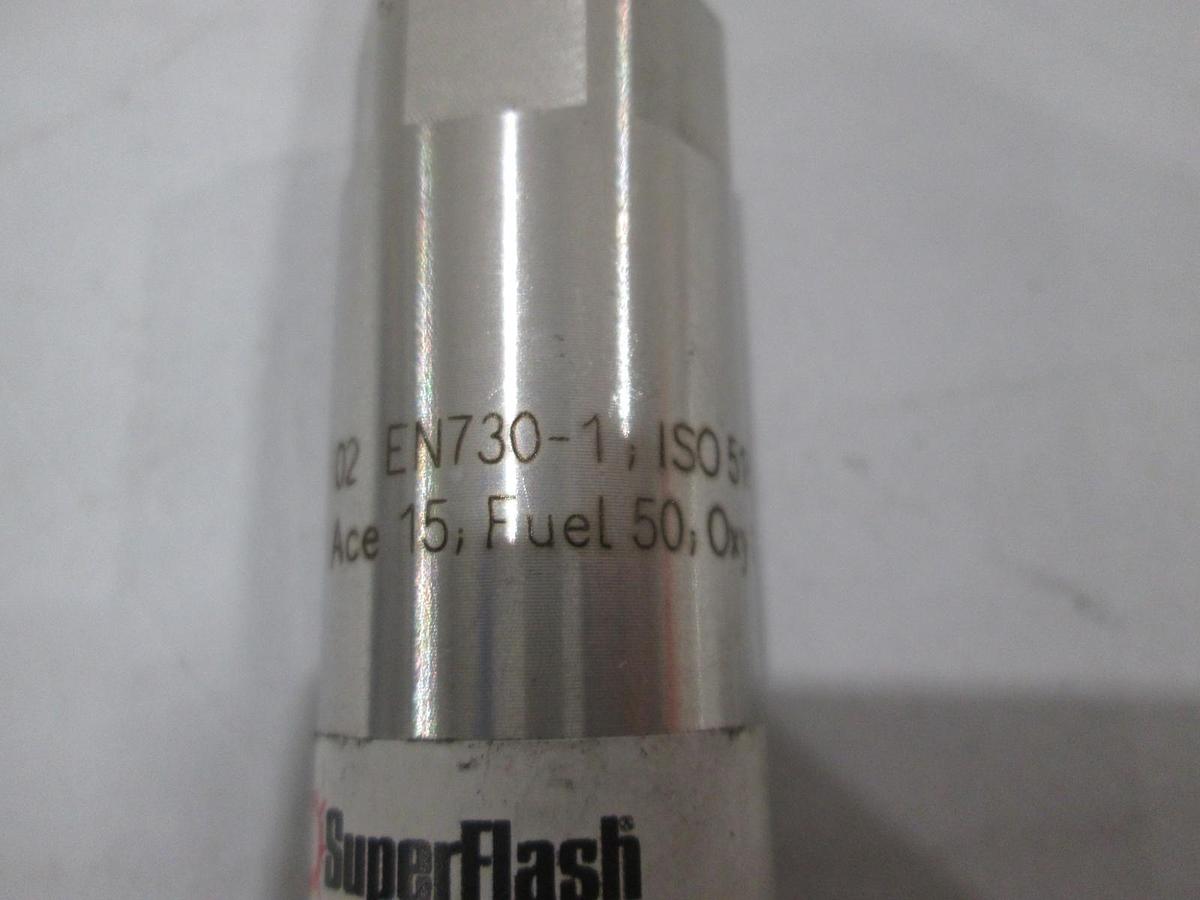 Used SuperFlash, Flash Arrestor and Check Valve, DGN SS, Oxygen, New