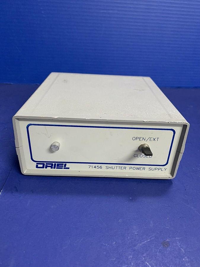Used Oriel Spectra Physics 71456 Shutter Power Supply, Used