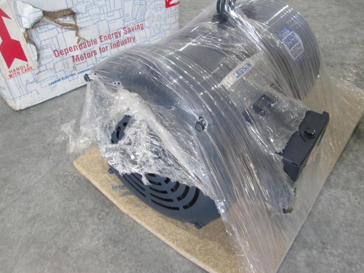 Leeson, C184T14FB7C, 5 H.P, 1425 RPM, 50Hz, 3.7KW, Electric Motor, New