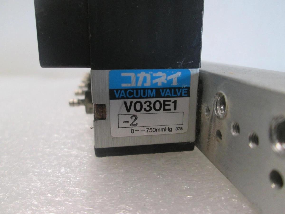 Used Koganei, V030E1, Solenoid Valve Block Assy, 8 Valve, Used