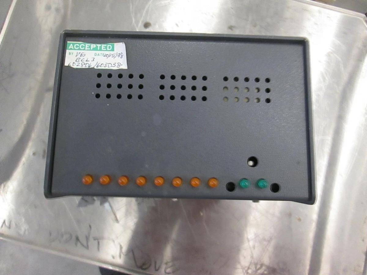 Used Integrated Time Systems, Atmospheric Gas Panel Model 803-721, Used