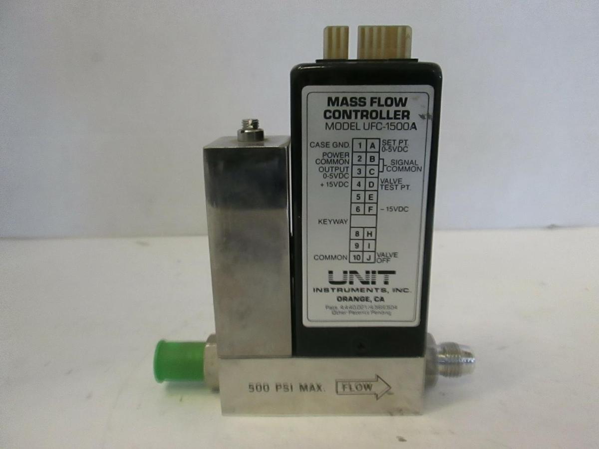 Used Unit UFC-1500A, Mass Flow Controller MFC, O2, 400 SCCM, Used