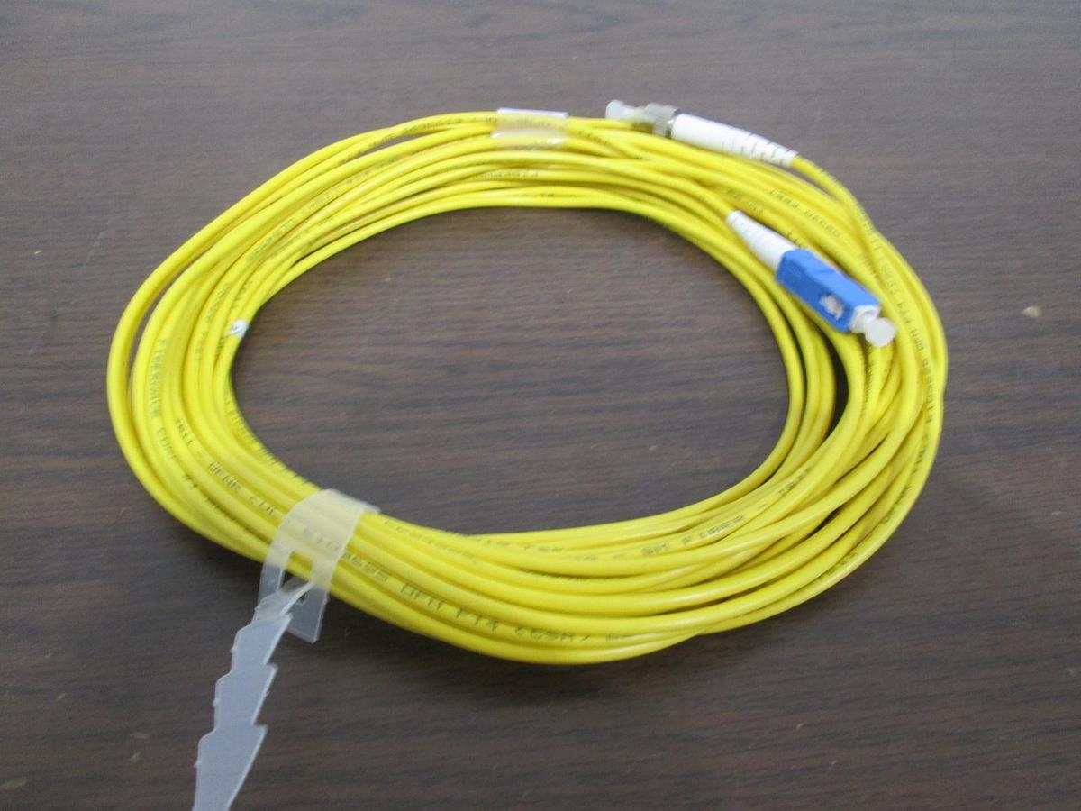 Used FiberWave Corp., FC-SC 10 Meter, Fiber Optic Cable, Used