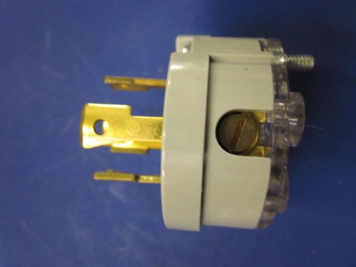 Used Arrow Hart, Hart-Lock Turn & Pull 30A 240V Plug, Lot of 3 Used