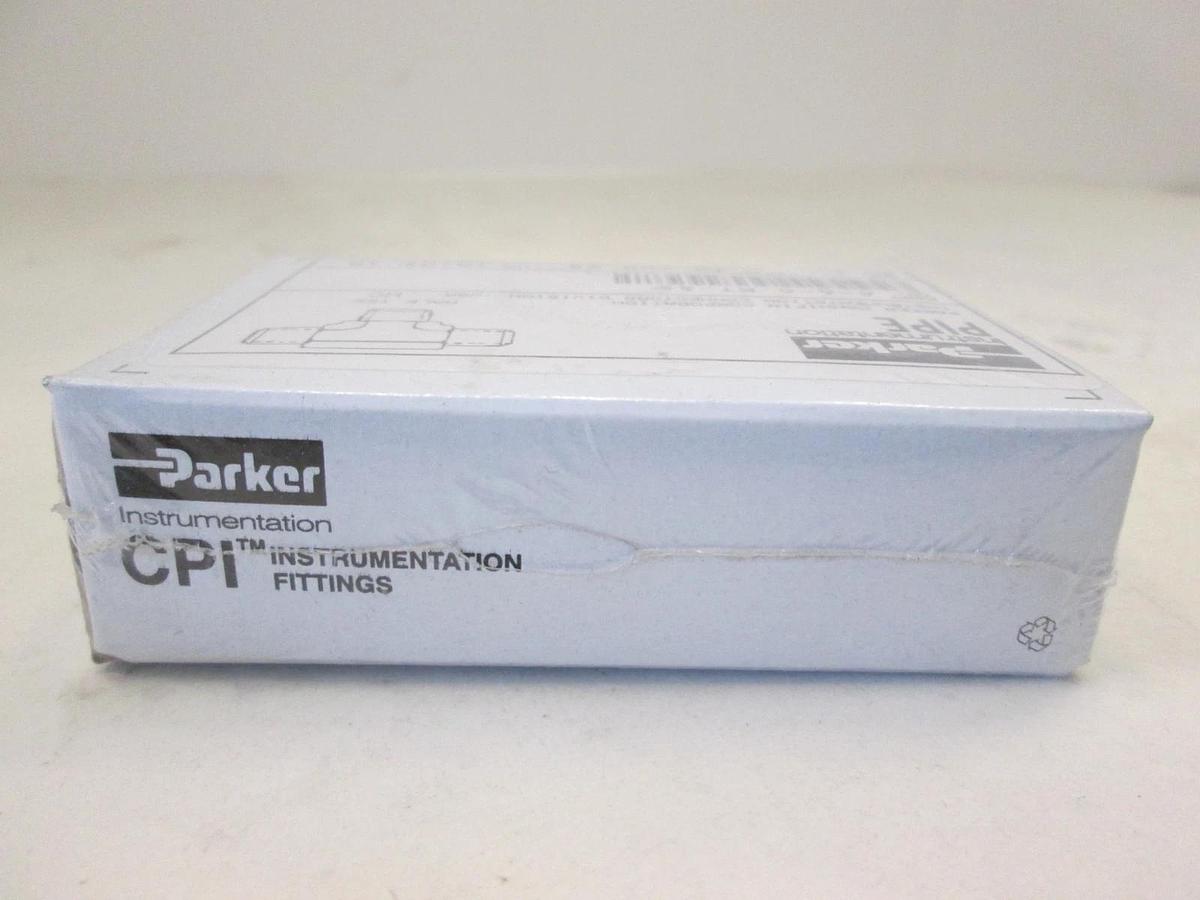 Parker, 6-6-6 MT-SS, Male Tee Fitting, New, Original Packaging