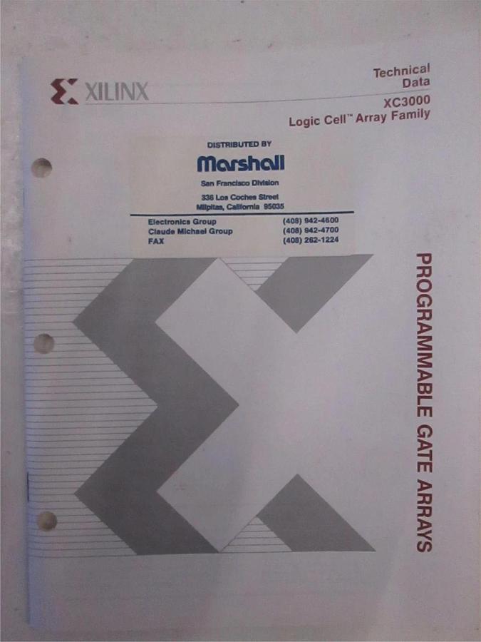 Used Xilinx Programmable Gate Arrays Technical data XC3000, Used