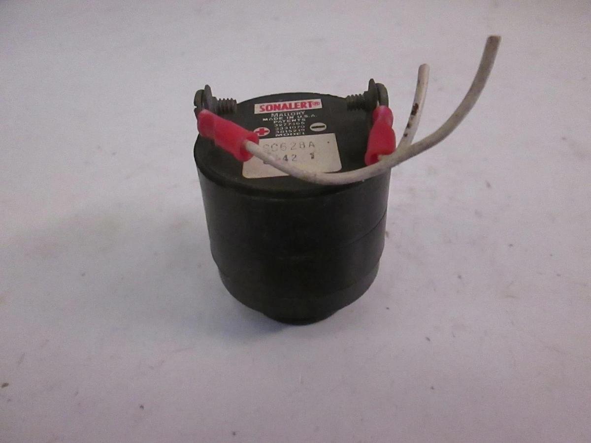 Used Mallory Sonalert SC628A Alarm Buzzer, Used
